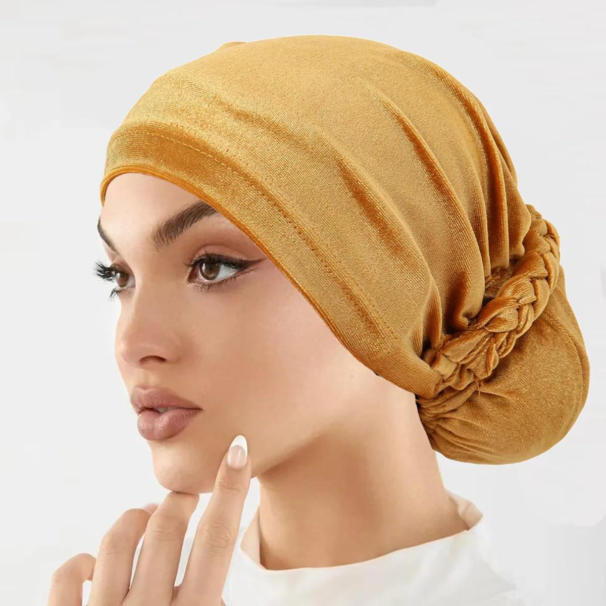 Indian Braids Velvet Turban Ha - đánh giá và giá Hair Care Indian