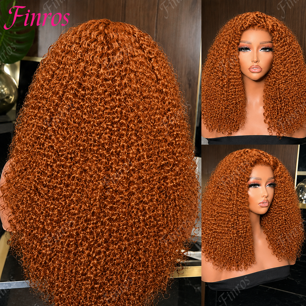 200% Density Ginger Orange Dee - đánh giá và giá Lace Front Wig