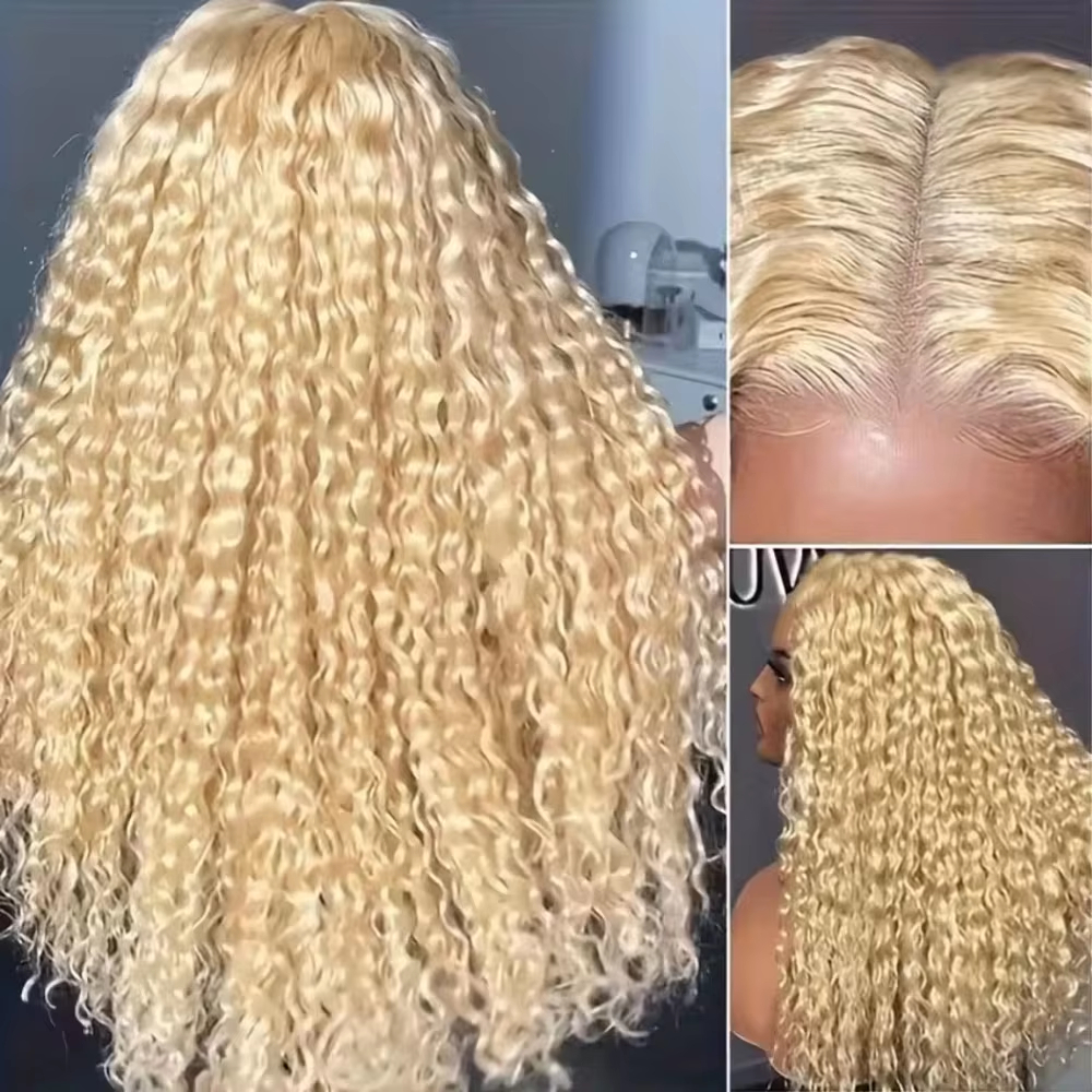 613 Deep Wave Frontal Wig 13x6 - đánh giá và giá Lace Front Wig