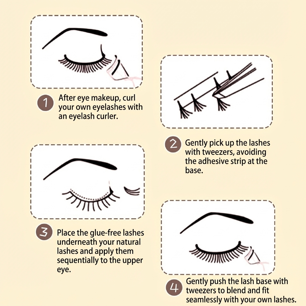 Korean Style lash extenstion N - đánh giá và giá Hair Care Korean Products