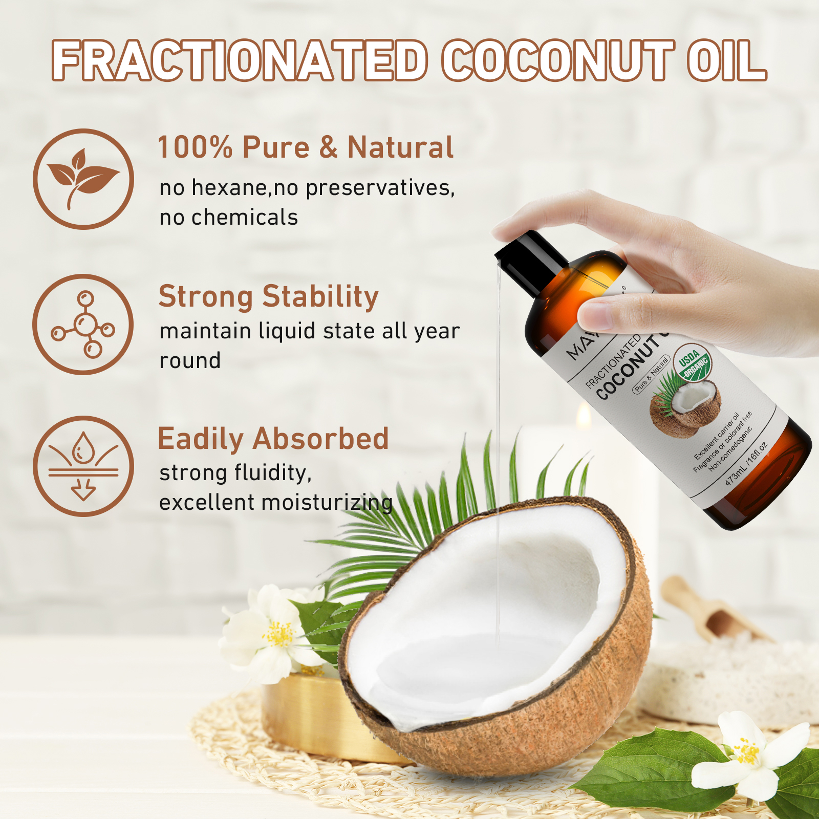 MAYJAM 473ml Pure Organic Cast - đánh giá và giá Hair Care Organic