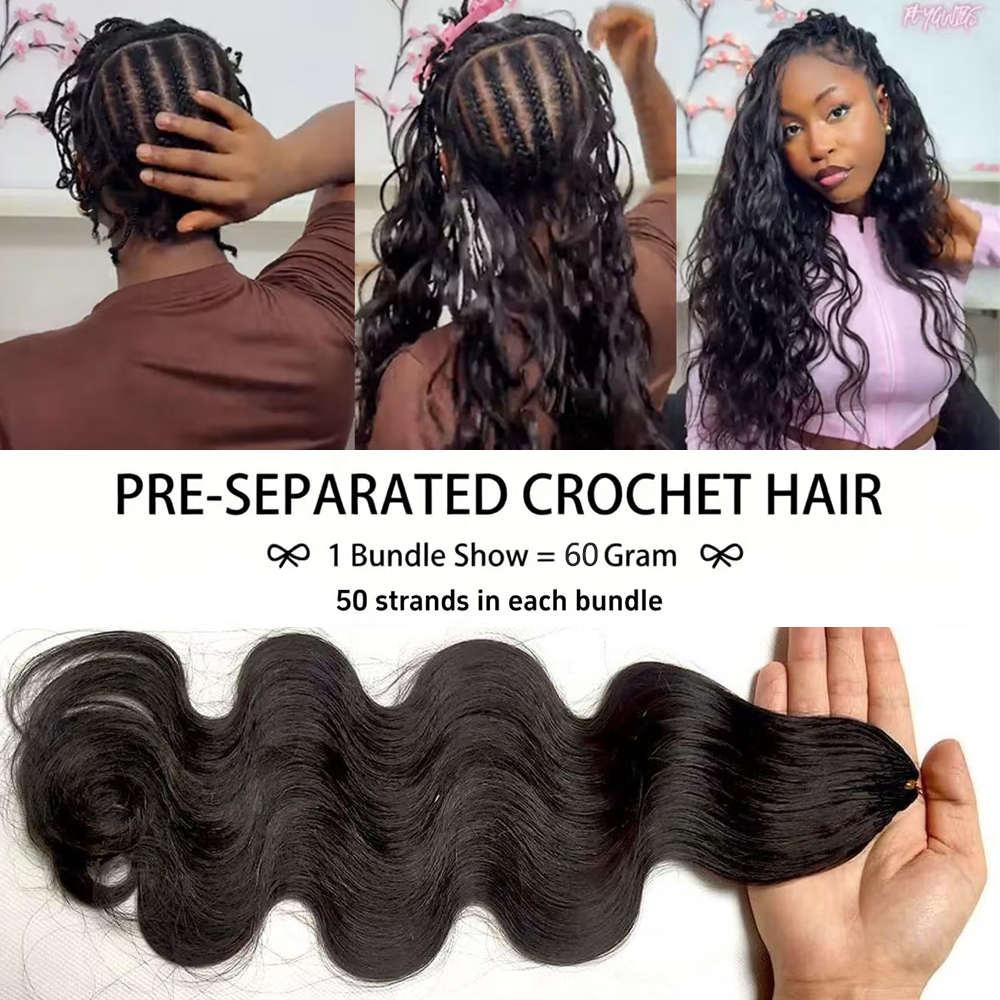 Knotless Pre Separated 100% Hu - đánh giá và giá Hair Care Indian