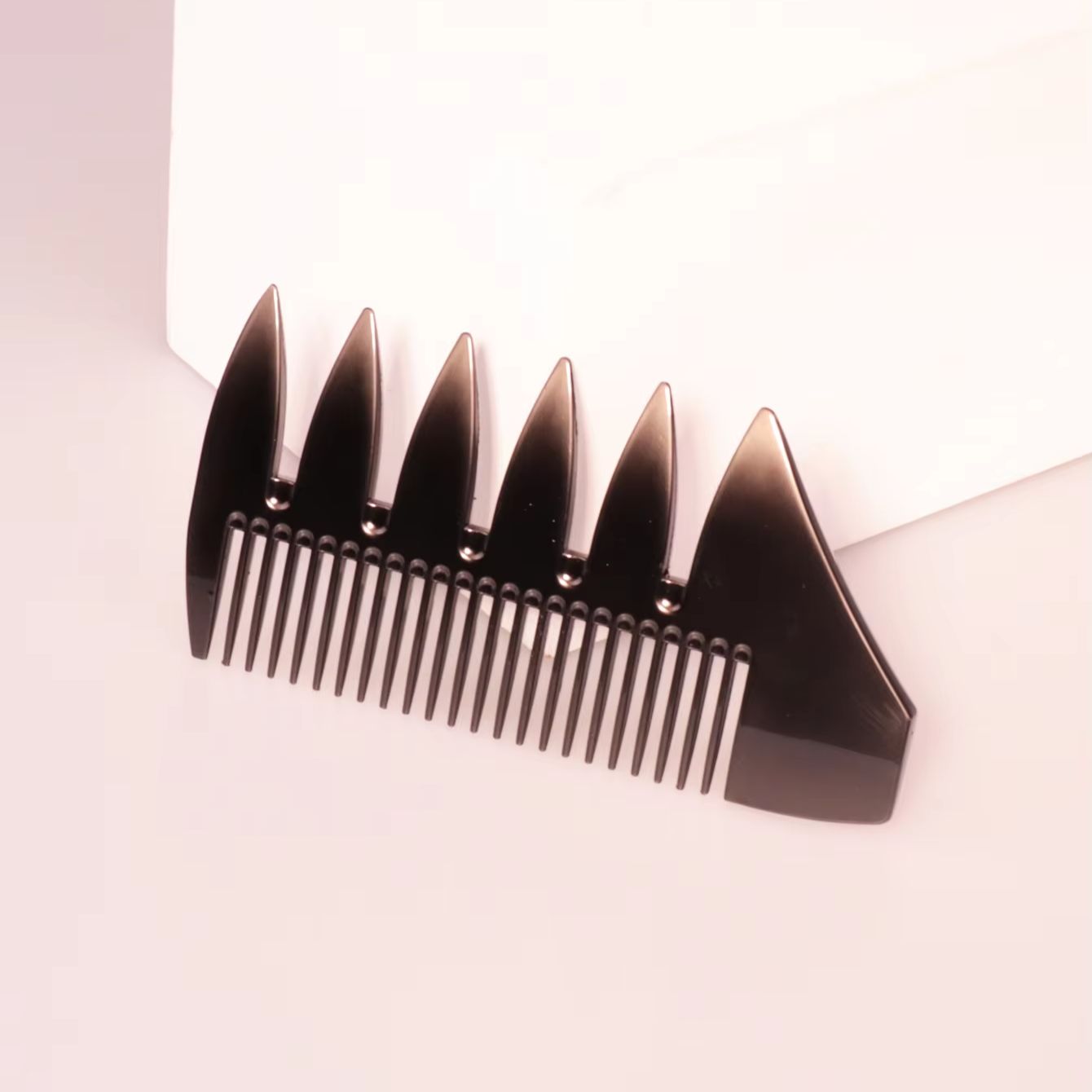 1pc stainless steel metal doub - đánh giá và giá Detangling Wide Comb
