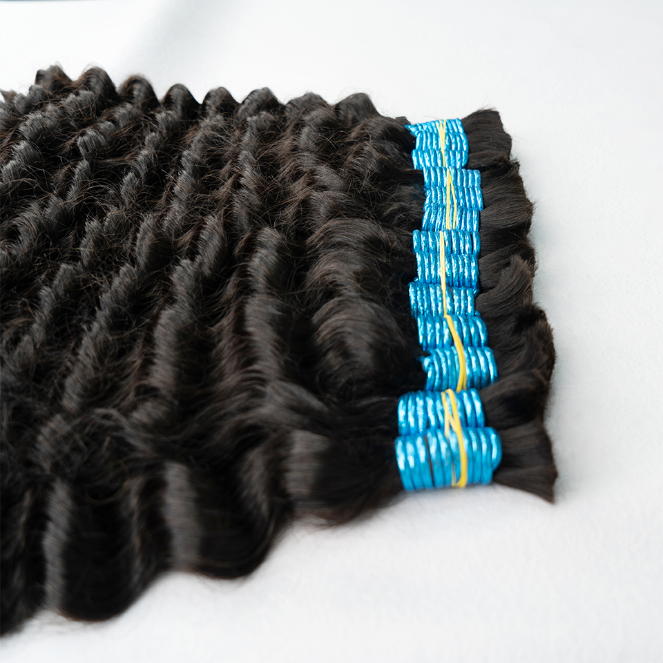 Mink Hair Bulk Loose Deep Wate - đánh giá và giá Hair Care Indian