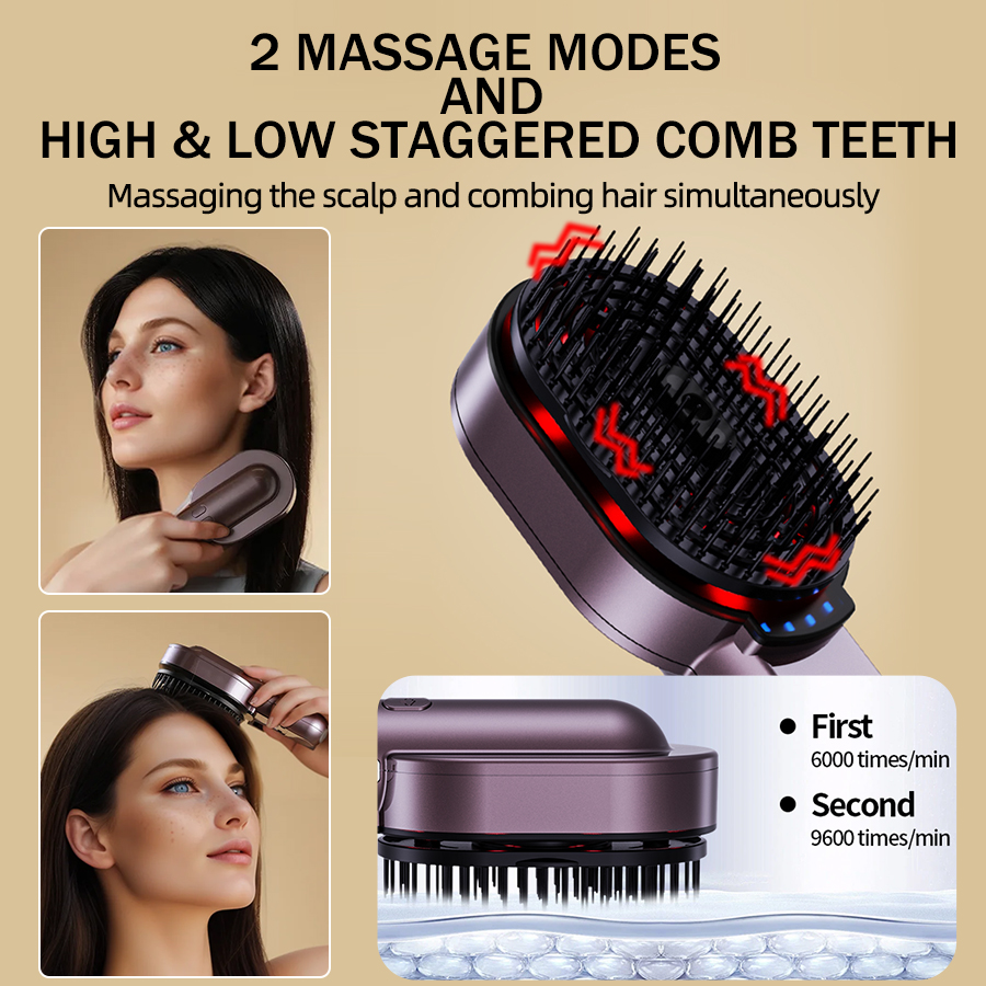 4-in-1 Massage Comb Essential  - đánh giá và giá Hair Care Essence Oil