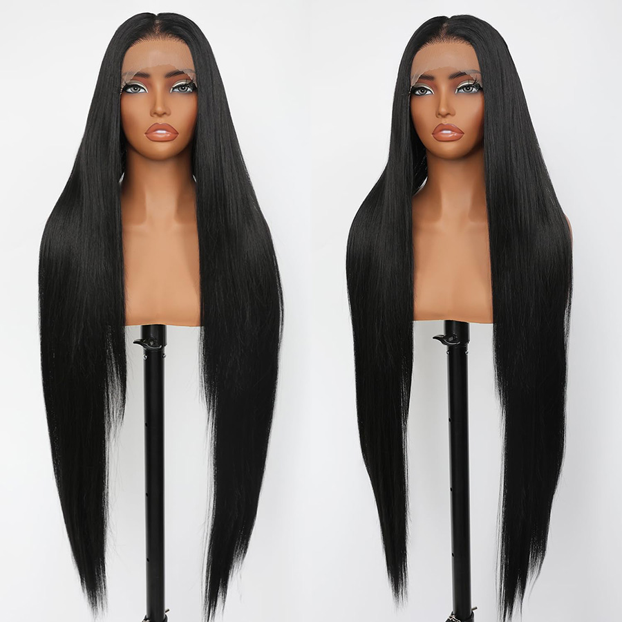 Dixtefo Real Hair Straight Lac - đánh giá và giá Lace Front Wig