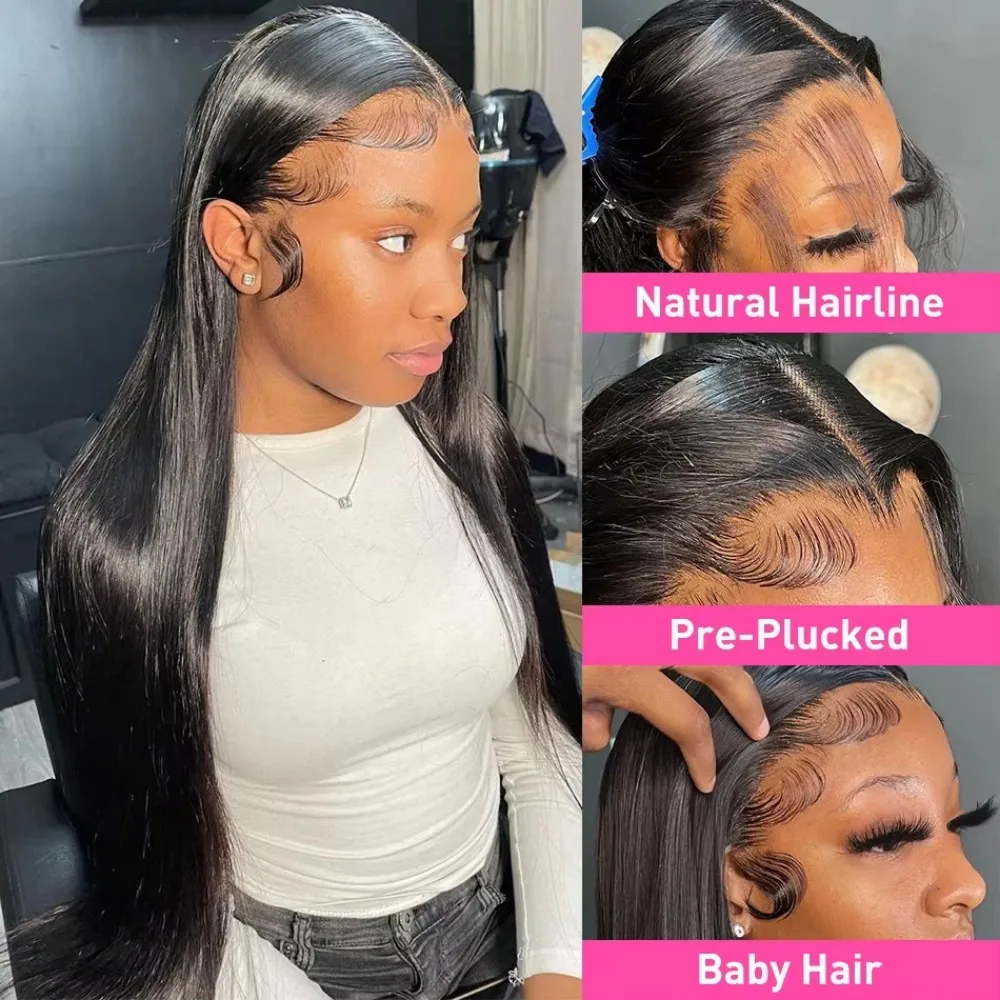 Dixtefo Real Hair Straight Lac - đánh giá và giá Lace Front Wig