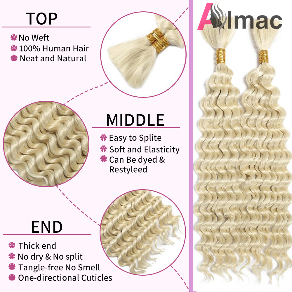 613 Bulk Human Hair For Braidi - đánh giá và giá Hair Care Honey