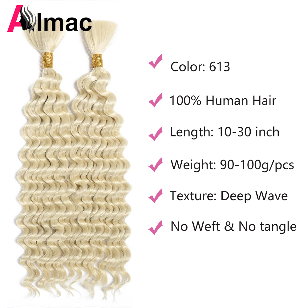 613 Bulk Human Hair For Braidi - đánh giá và giá Hair Care Honey